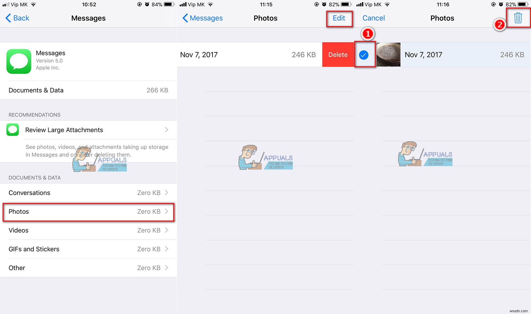 iOS11でiPhoneからドキュメントとデータを削除する方法 