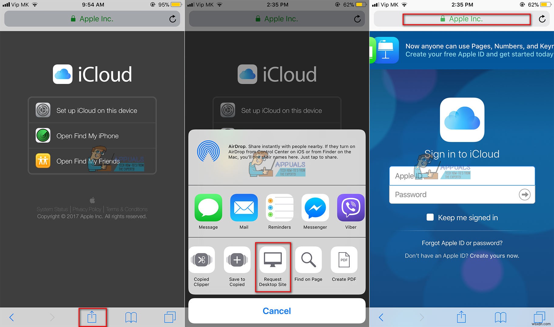 iPhoneまたはiPadを使用してiCloud.comにログインする方法 