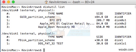 MacOSでmicroSDカードをフォーマットする方法 