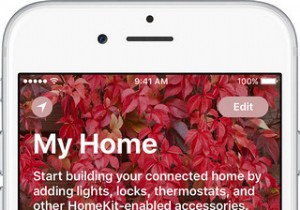 iOS 10.0.2でホームアプリを使用する方法は？ 