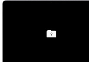 疑問符でMacの点滅フォルダを修正する方法 