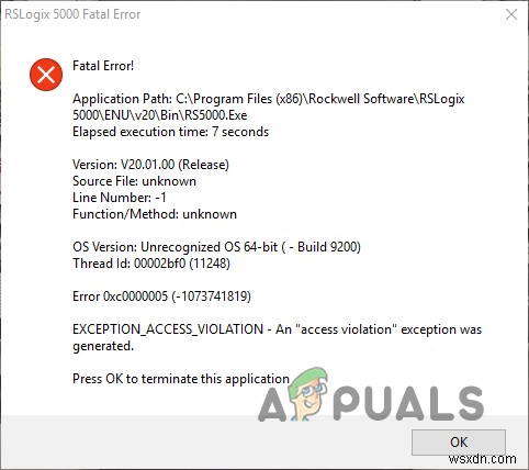 Windows 11/10でEXCEPTION_ACCESS_VIOLATIONエラーを修正するにはどうすればよいですか？ 