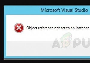 Windowsで「オブジェクト参照がオブジェクト インスタンスに設定されていません」エラーが出たときの対処法12選
