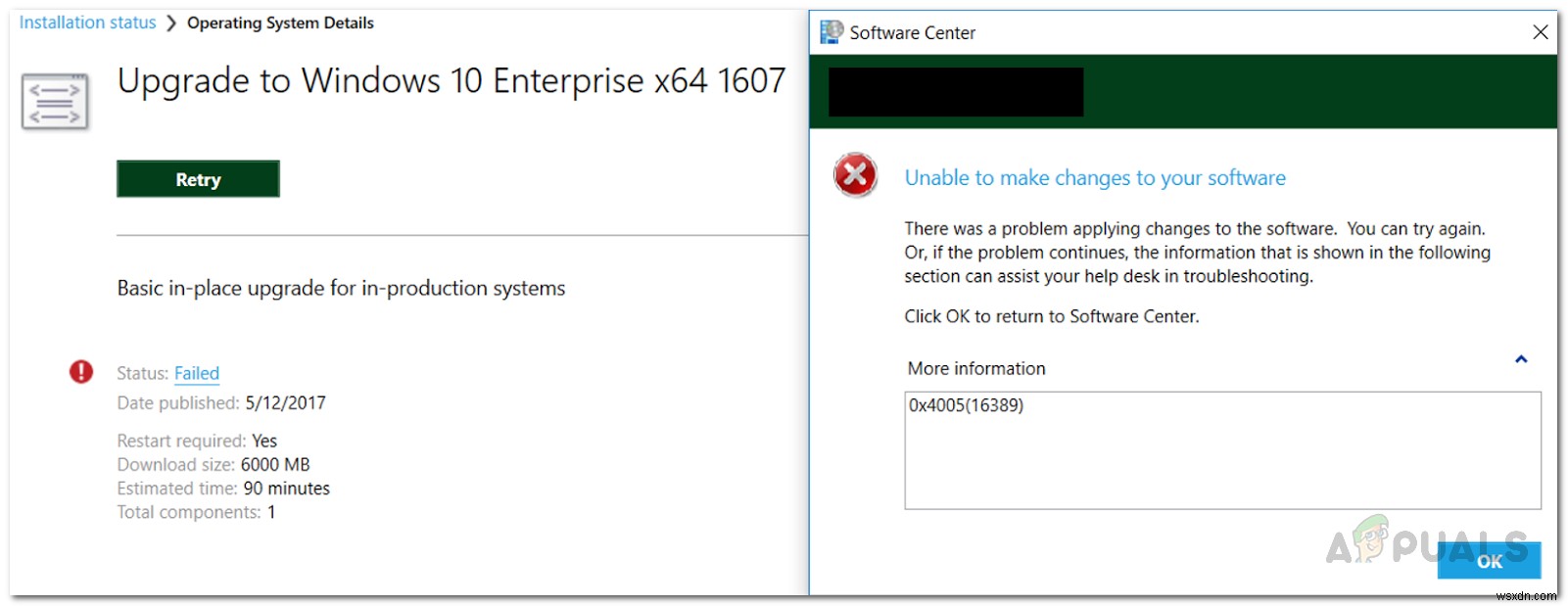 Windowsをアップグレードするときに0x4005（16389）エラーを修正する方法は？ 