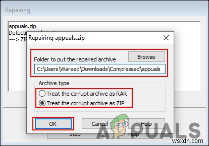 アーカイブファイルを開くときにエラー「7zipはファイルをアーカイブとして開くことができません」を修正する方法 