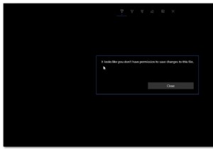 「このファイルへの変更を保存する権限がないようです」を修正する方法は？ 
