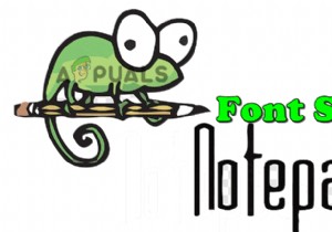 Notepad++でフォントサイズを増減する方法 