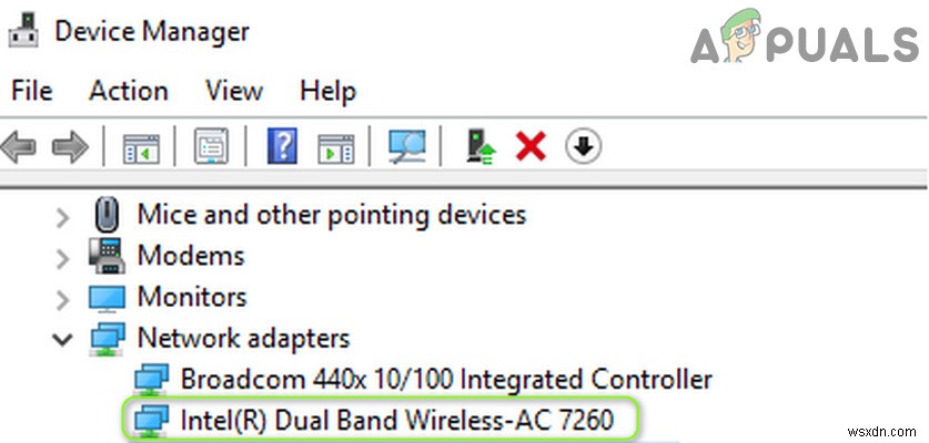Intel Dual BandWireless-AC7260接続の問題のトラブルシューティング 