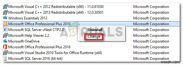 Officeを更新するときのMicrosoftOfficeの「エラーコード30088-26」を修正 