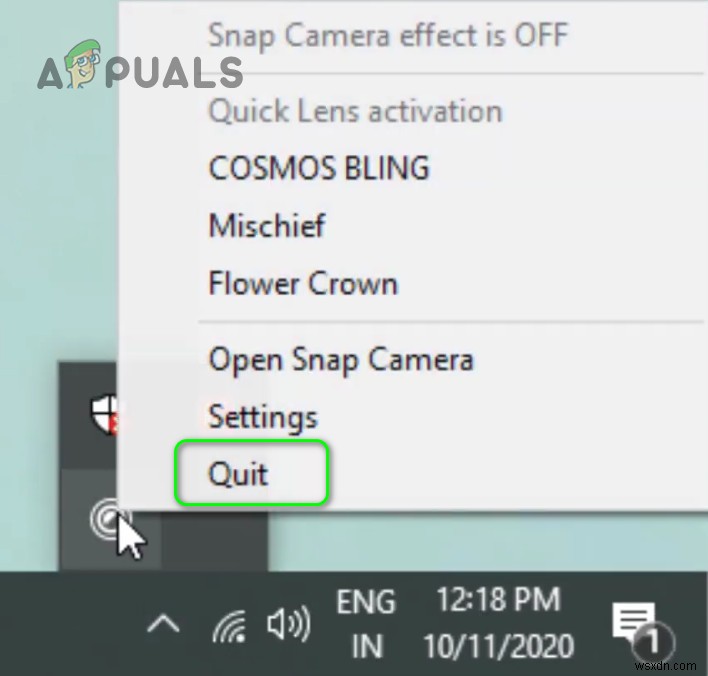 修正：WindowsからSnapCameraをアンインストールできない 