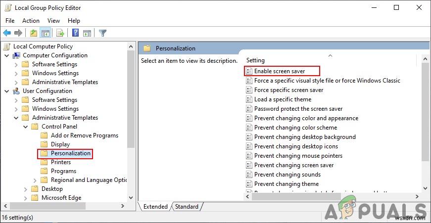 Windows 10で標準ユーザーのスクリーンセーバーを無効にする方法は？ 