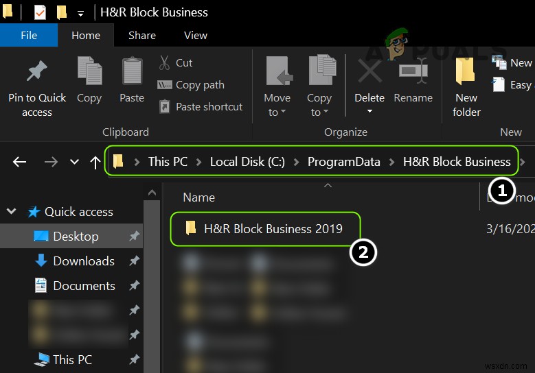 H＆RBlockビジネスソフトウェアが開かない 