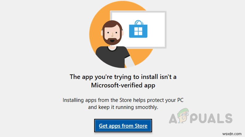[修正済み]インストールしようとしているアプリがMicrosoft検証済みアプリではありません 