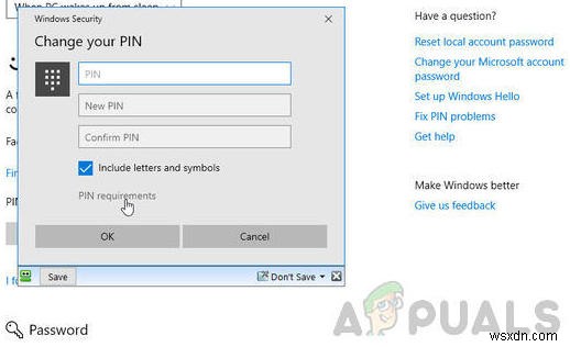 ログイン方法をPINからパスワードに切り替える方法 