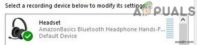 修正：Bluetoothヘッドセットをヘッドフォンとスピーカーの両方として使用することはできません 