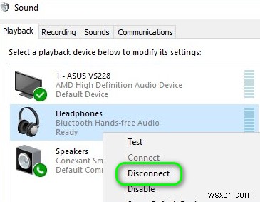 修正：Bluetoothヘッドセットをヘッドフォンとスピーカーの両方として使用することはできません 