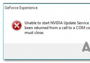 GeForce Experienceの「HRESULT E_FAIL」エラーを解決する3つの方法