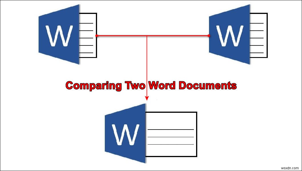 2つのMicrosoftWord文書を比較する方法は？ 