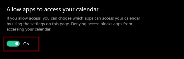 アプリがWindows10でカレンダーにアクセスできないようにする方法は？ 