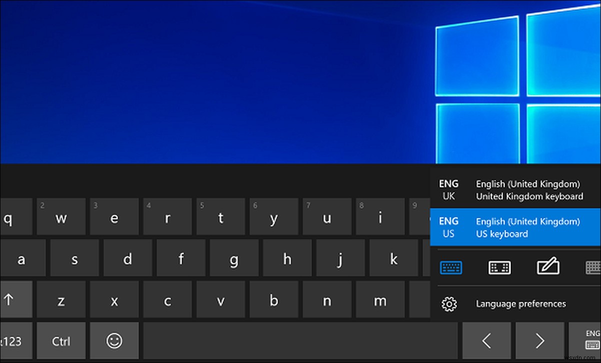 Windows 10でキーボードレイアウト/言語を変更するためのショートカットを設定するにはどうすればよいですか？ 