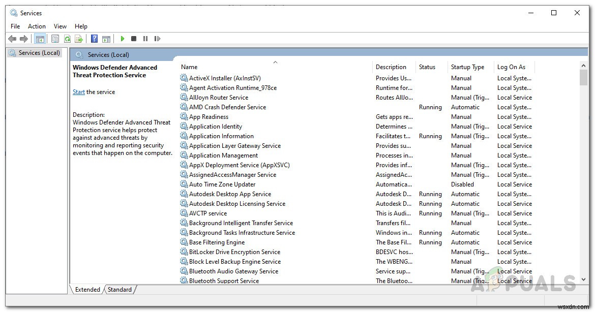 [修正]WindowsDefender脅威サービスが停止しました 