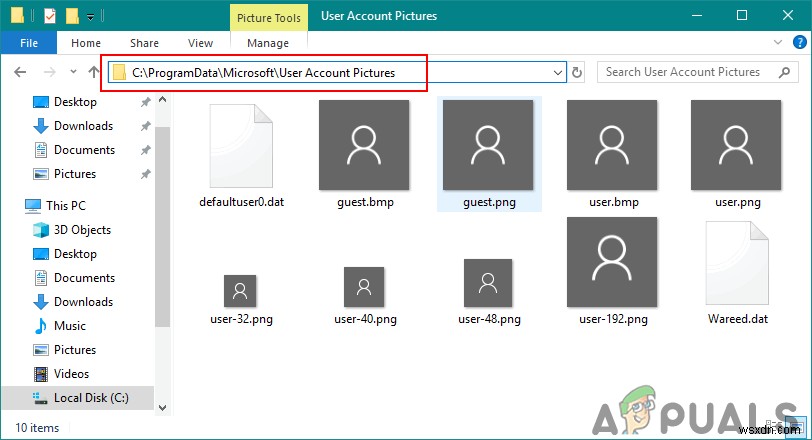 Windows 10のすべてのユーザーアカウントにデフォルトのアカウント画像を設定するにはどうすればよいですか？ 