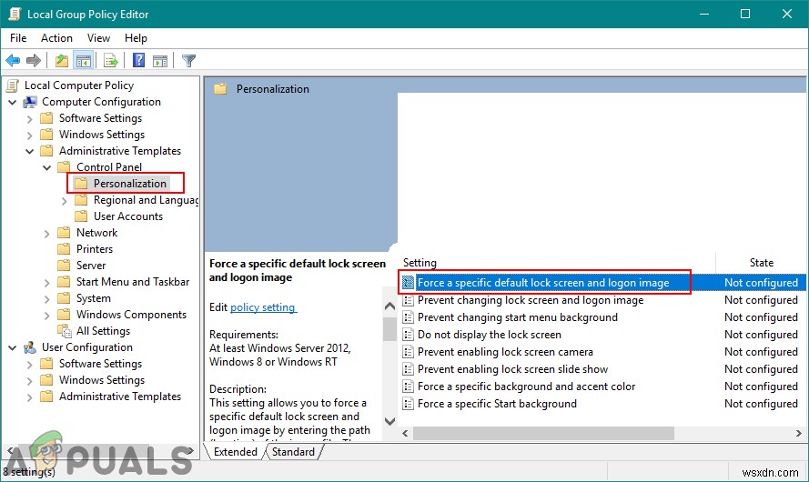 Windows 10で静的ロック画面とログオンイメージを選択して指定する方法は？ 