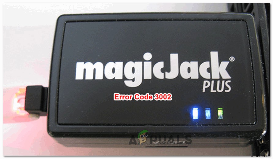 マジックジャックエラー3002を修正する方法 