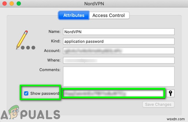 修正：NordVPNパスワード検証が「認証」に失敗しました 