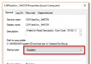 【解決】CDPUserSvc「説明を読み取れません（エラーコード15100）」エラーの直し方