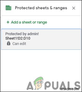 Googleスプレッドシートでの編集からセルを保護/ロックする方法は？ 