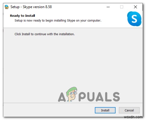 [修正]Skypeアップデートのインストールに失敗しました（エラーコード666/667） 