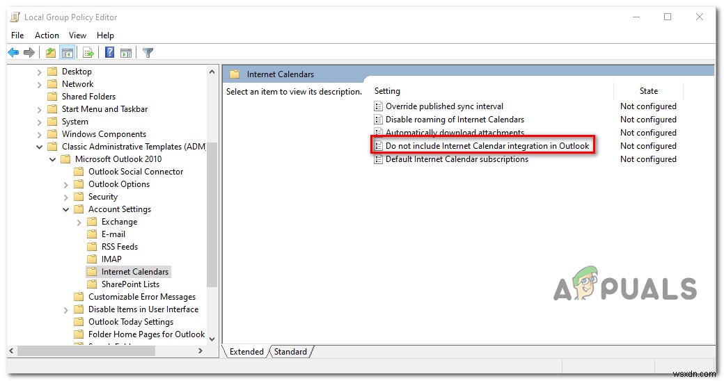 修正：Outlook2010以前のバージョンでインターネットカレンダーを追加または使用できない 