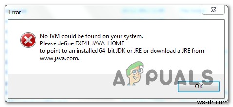 Windows10でJVMが見つからないというエラーを修正する方法 