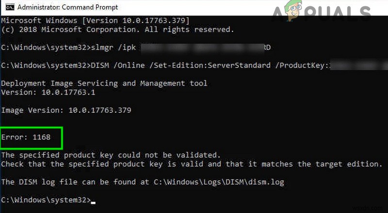 修正：WindowsServerが新しいプロダクトキーを受け入れない 