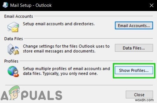 修正：Exchange管理者が変更を加えたため、Outlookを終了して再起動する必要があります 