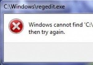 【解決】Windowsで「regedit.exeが見つかりません」エラーが出る原因と9つの対処法