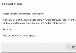 Adobeエラーコード16「アンインストールして再インストールしてください」の直し方【Windows/Mac対応】