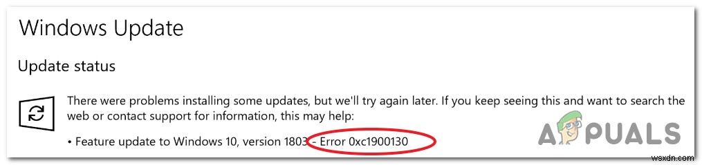 Windows Updateエラー0xc1900130を解決する方法は？ 