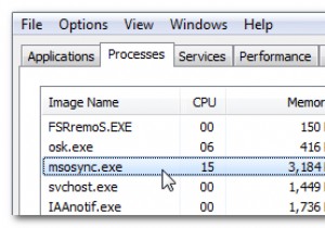 Msosync.exeとは何ですか？削除する必要がありますか？ 