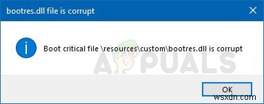 Windows 10で破損したBootres.dllファイルを修正する方法は？ 