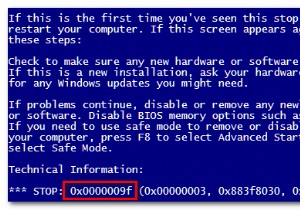 Windowsで停止エラー0x0000009fを修正する方法は？ 