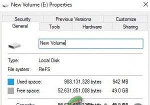 WindowsのReFSとは何ですか？ 