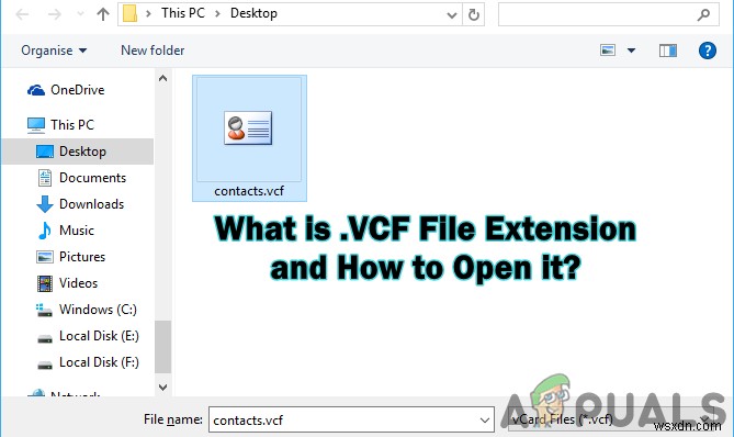 「.VCF」ファイル拡張子とその開き方を教えてください。 
