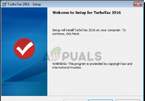 TurboTaxがWindowsに問題をインストールしない問題を修正する方法は？ 