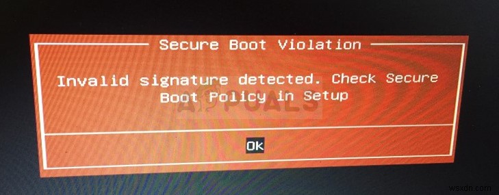Windowsで「セキュアブート違反–無効な署名が検出されました」の問題を修正するにはどうすればよいですか？ 
