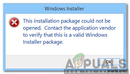 Windowsで「インストールパッケージを開くことができませんでした」エラーを修正するにはどうすればよいですか？ 
