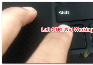 Windowsで左CTRLキーが機能しない問題を修正するにはどうすればよいですか？ 