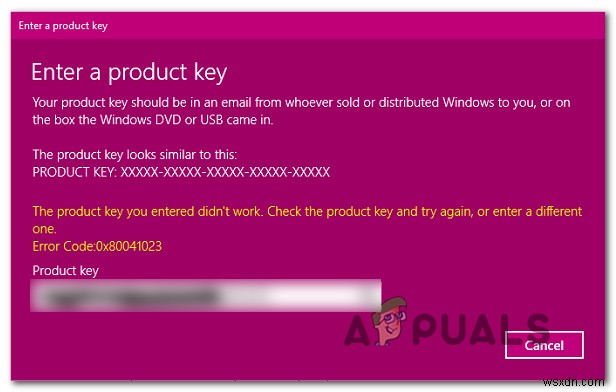Windows10アクティベーションエラー0x80041023を修正する方法 