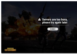 【PUBG】「サーバーがビジー状態です」エラーの原因と解決方法まとめ